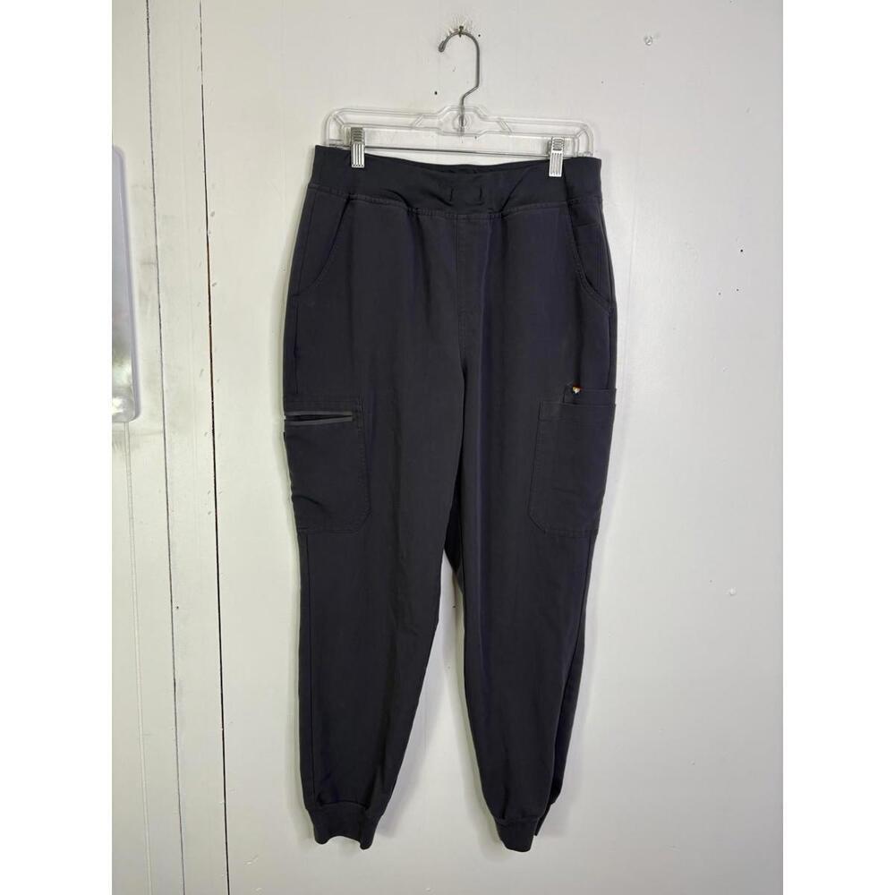Figs Pants Womens Large Limited Edition Rainbow Pride Zamora Joggers Gray